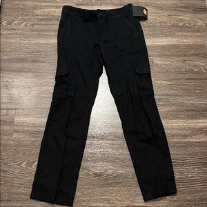 Dickies Black Straight Leg Cargo Relaxed Fit Women's Jeans